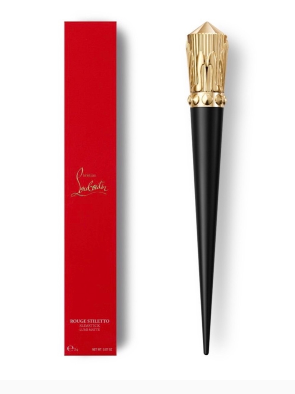 Christian Louboutin Rouge Stiletto Lumi Matte Lipstick- Red Queendom - Picture 3 of 12